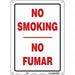 Safety Sign 14 in x 10 in Polyethylene