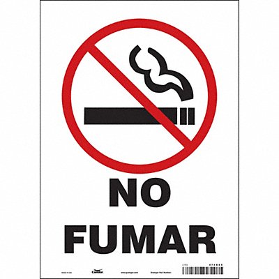Safety Sign 14 in x 10 in Vinyl