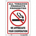 Safety Sign 10 inx7 in Aluminum