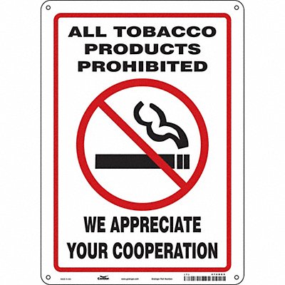 Safety Sign 14 inx10 in Aluminum