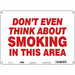 Safety Sign 10 inx14 in Aluminum