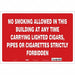 Safety Sign 14 in x 20 in Vinyl