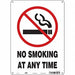 Safety Sign 14 inx10 in Polyethylene