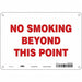 Safety Sign 7 in x 10 in Aluminum