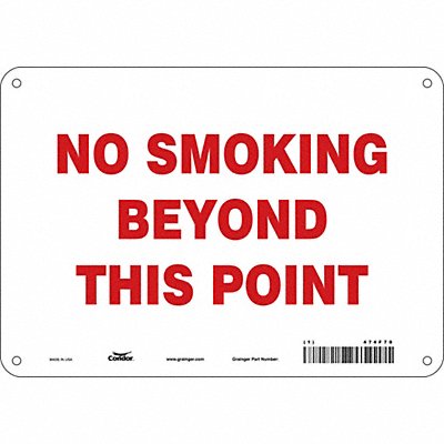 Safety Sign 7 inx10 in Polyethylene