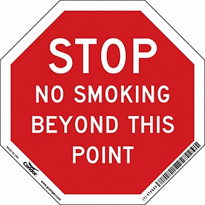 Safety Sign 6 inx6 in Vinyl