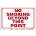 Safety Sign 24 in x 36 in Polyethylene