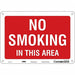 Safety Sign 7 in x 10 in Aluminum