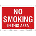 Safety Sign 10 inx14 in Aluminum