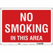 Safety Sign 14 inx20 in Aluminum