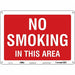 Safety Sign 10 inx14 in Polyethylene