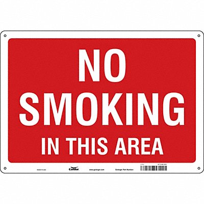 Safety Sign 14 in x 20 in Polyethylene