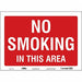 Safety Sign 10 inx14 in Vinyl