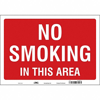 Safety Sign 14 in x 20 in Vinyl