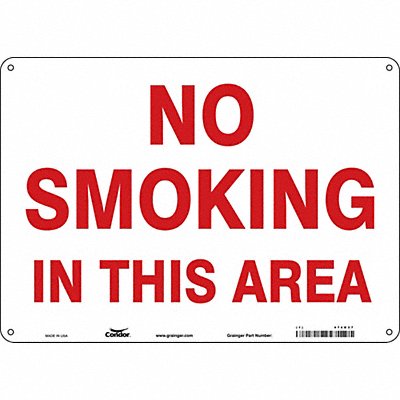 J7016 Safety Sign 10 inx14 in Polyethylene