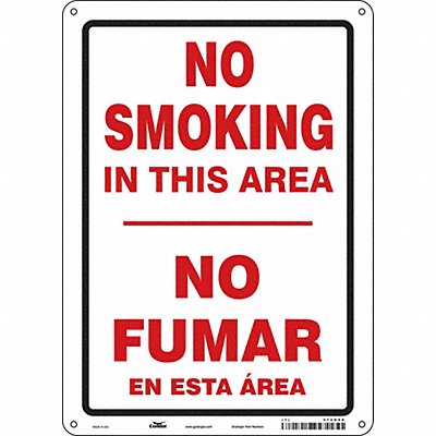 Safety Sign 14 in x 10 in Polyethylene