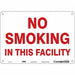 Safety Sign 7 in x 10 in Aluminum