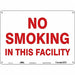 Safety Sign 10 in x 14 in Polyethylene