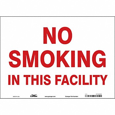 Safety Sign 10 in x 14 in Vinyl