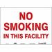 Safety Sign 10 in x 14 in Vinyl