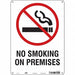 Safety Sign 14 in x 10 in Polyethylene