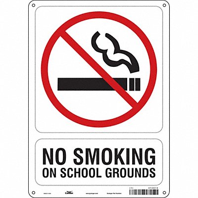 Safety Sign 14 inx10 in Aluminum