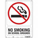 Safety Sign 14 inx10 in Polyethylene