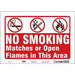Safety Sign 7 in x 10 in Vinyl