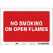 Safety Sign 7 in x 10 in Vinyl