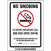 Safety Sign 5 inx3 1/2 in Vinyl
