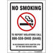 Safety Sign 14 in x 10 in Vinyl