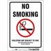 Safety Sign 10 in x 7 in Vinyl