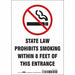 Safety Sign 10 in x 7 in Vinyl