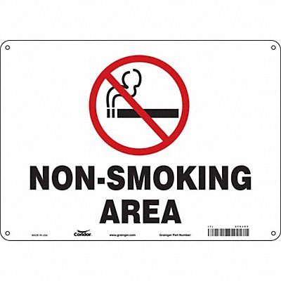 Safety Sign 10 inx14 in Polyethylene