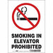 Safety Sign 10 inx7 in Vinyl