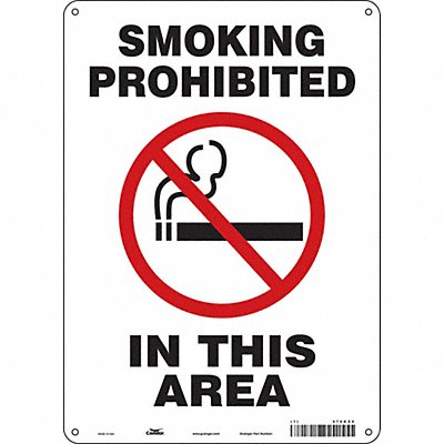 Safety Sign 14 in x 10 in Polyethylene