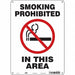 Safety Sign 14 in x 10 in Polyethylene