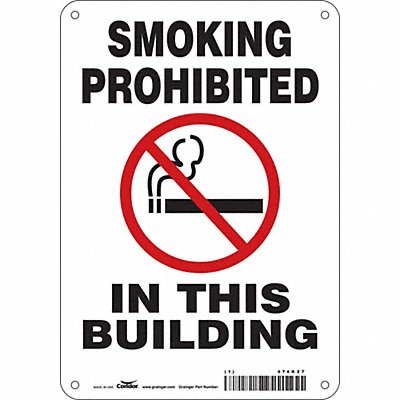 Safety Sign 10 inx7 in Aluminum