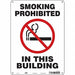 Safety Sign 14 in x 10 in Polyethylene