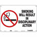Safety Sign 10 in x 14 in Aluminum