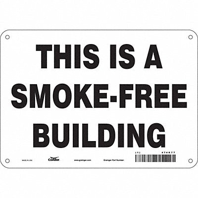 Safety Sign 7 in x 10 in Polyethylene
