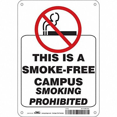 Safety Sign 10 inx7 in Polyethylene
