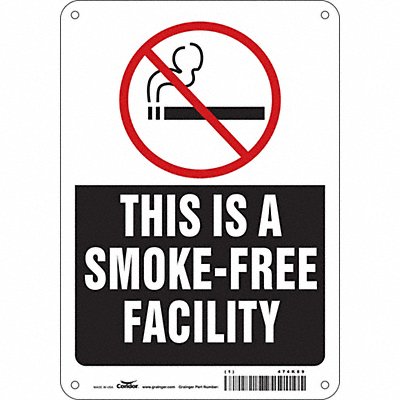 Safety Sign 10 inx7 in Polyethylene