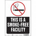 Safety Sign 14 in x 10 in Vinyl