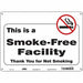 Safety Sign 10 inx14 in Aluminum