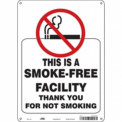 Safety Sign 14 in x 10 in Aluminum