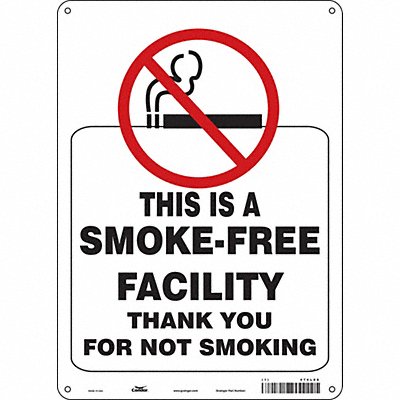 Safety Sign 14 in x 10 in Polyethylene