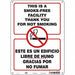 Safety Sign 14 inx10 in Aluminum