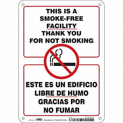 Safety Sign 10 inx7 in Polyethylene