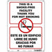 Safety Sign 14 inx10 in Polyethylene